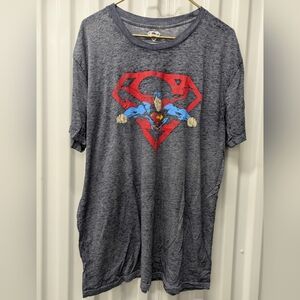 DC Comics Superman Heather Gray T-Shirt